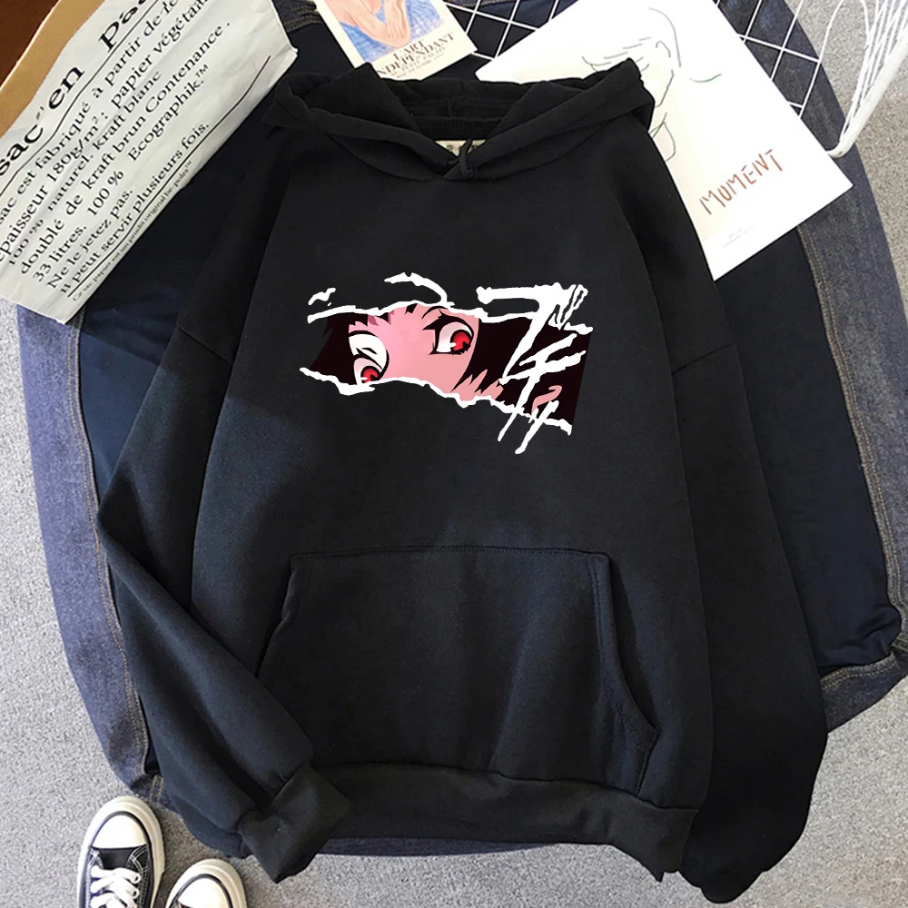 

Harajuku Hoodie Women 2021 Oversized Kakegurui Yumeko Jabami Men Streetwear Sweatshirts Tops Unisex Kawaii Clothing Aesthetic 12