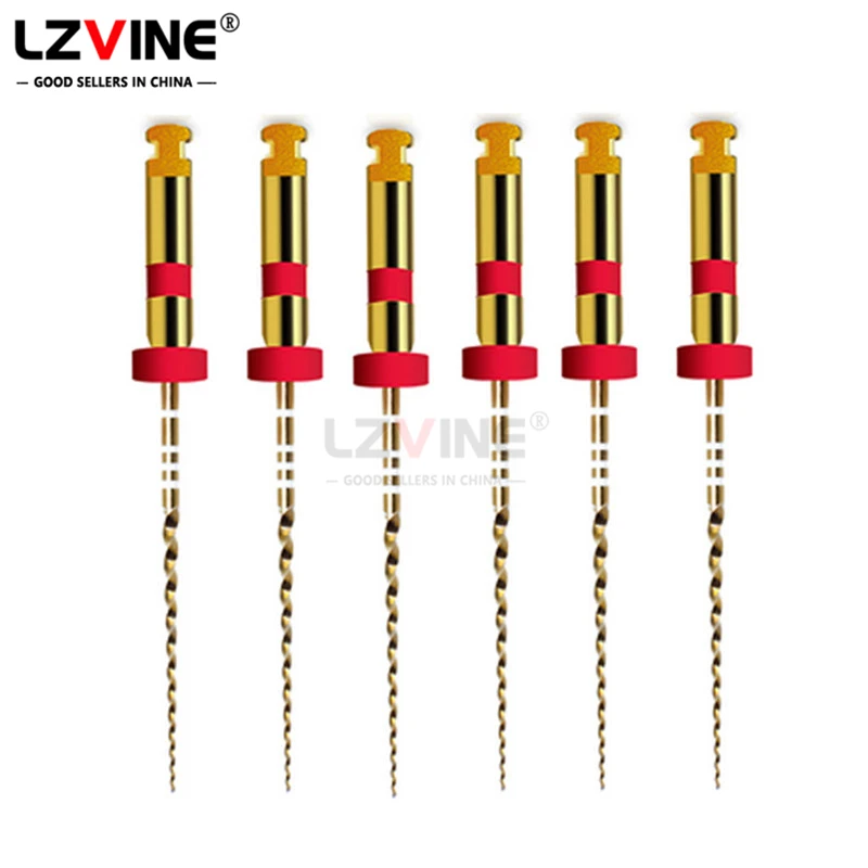 Стоматологические эндоротационные напильники/эндофайлы для корневых