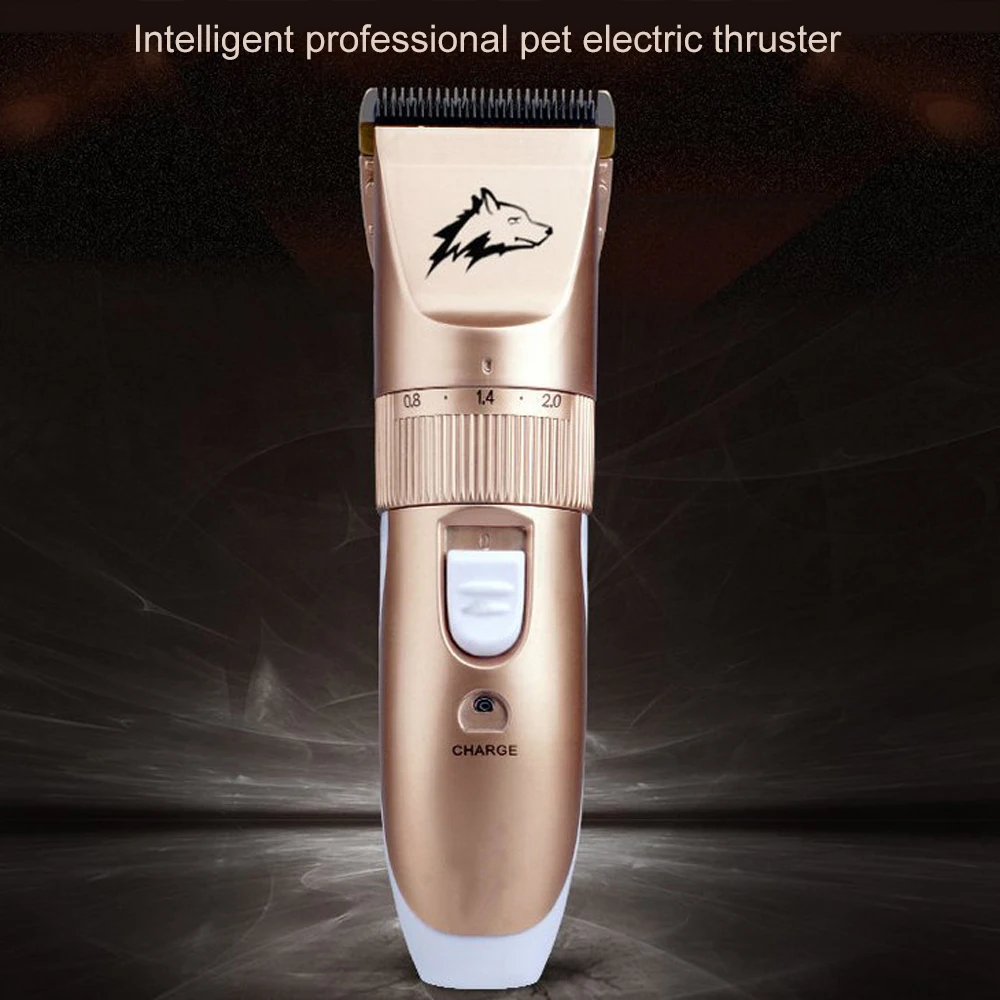 

Professional Hair Cutting Machine Pet Dog Hair Trimmer Animal Grooming Clippers Cat Cutter Machine Shaver Electric Scissor Set