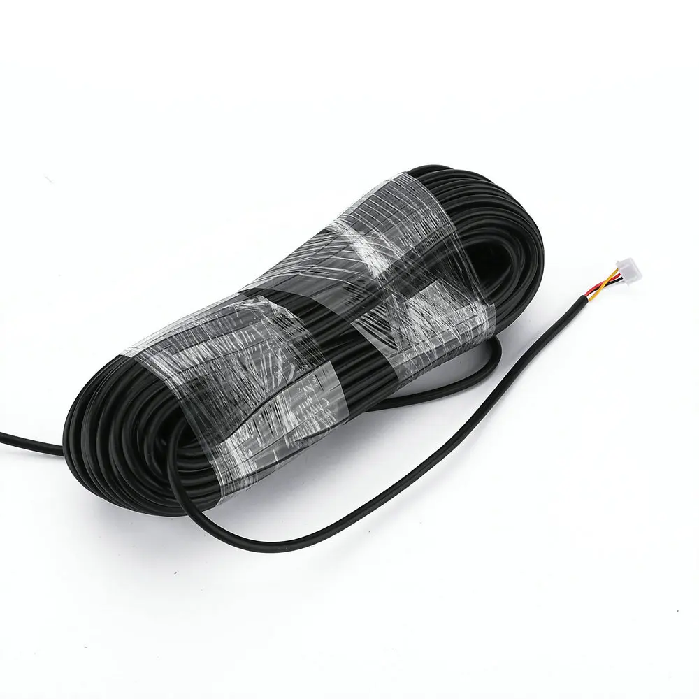 

30m 2.54 4P 4 wire cable for video intercom Color Video Door Phone doorbell wired Intercom cable