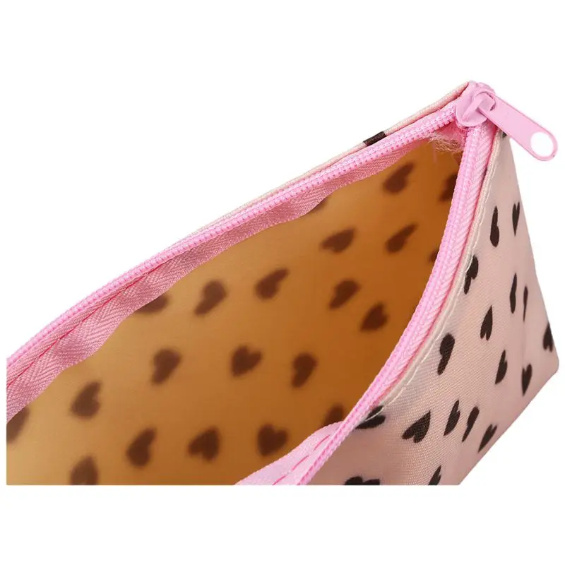 

Sweet Heart cosmetics Bag Makeup Bag Hard Case Bag - Pink