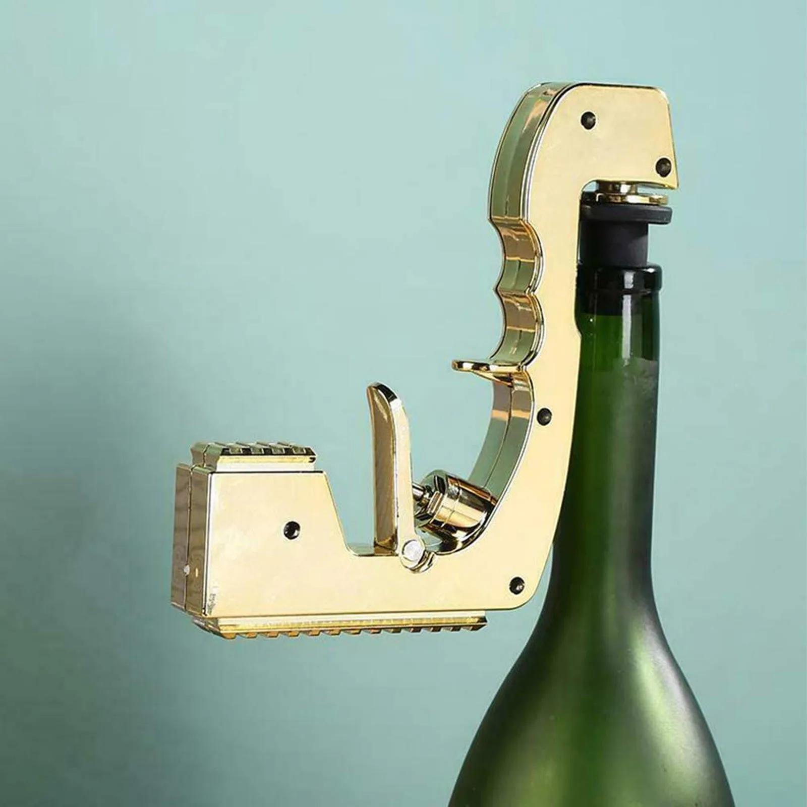 

Champagne Wine Sprayer Champagne Squirt Gun Shoot 30 Feet away Magic Wine Decanter Second-generation Kitchen Party Bar Tools