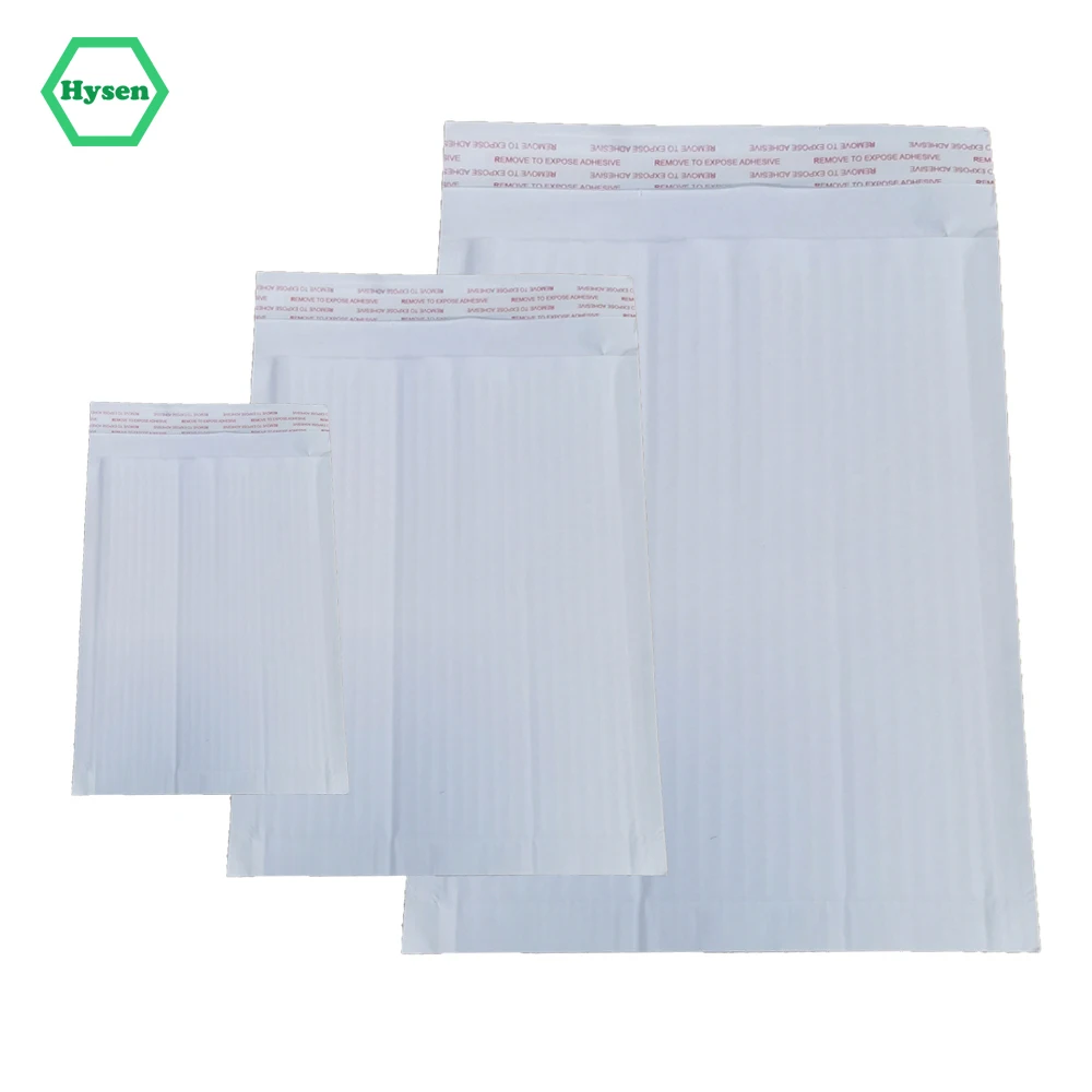 Hysen RTS 260 мм * 350 белые цветные упаковочные конверты для книг из гофрированной