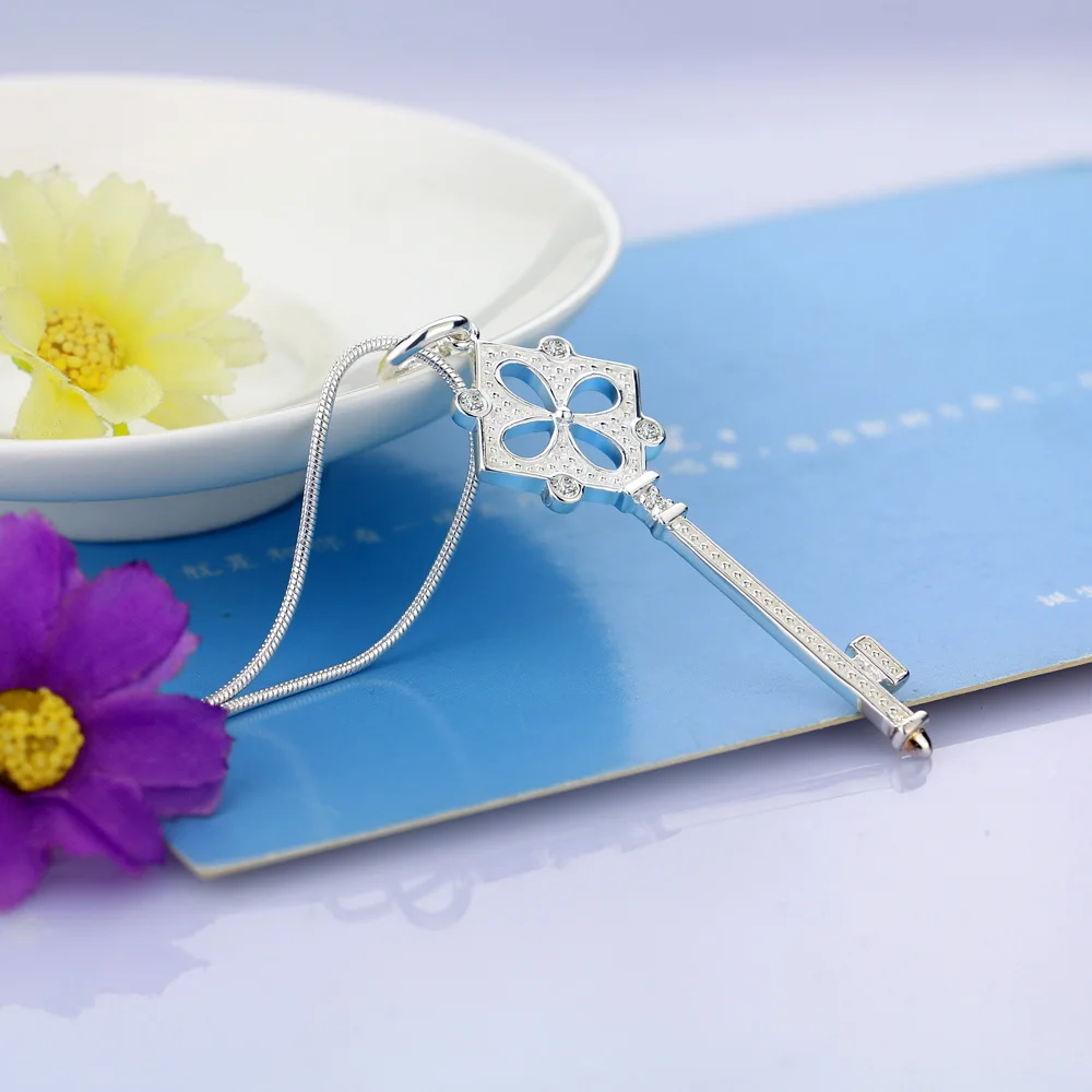 Модные ювелирные изделия для мужчин и женщин цепочка из настоящего чистого