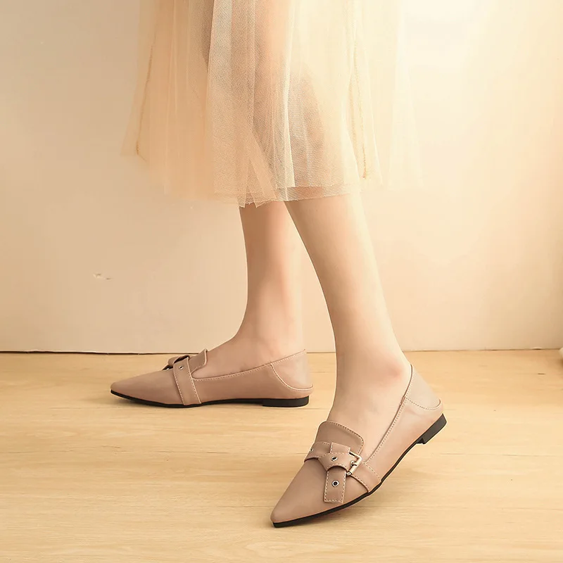 Туфли женские на плоской подошве лоферы криперы удобная обувь без застежки