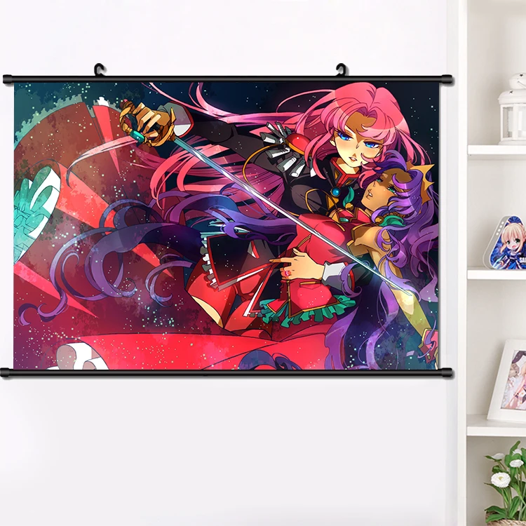 Аниме Shoujo Kakumei Utena тенхо химемия Anthy прокрутки плакат манга настенные подвесные