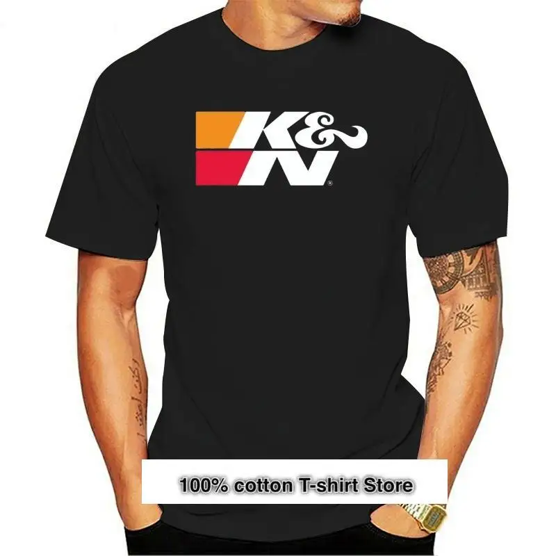

Camiseta con filtro de aire K & N, camisa deportiva de varias tallas y colores