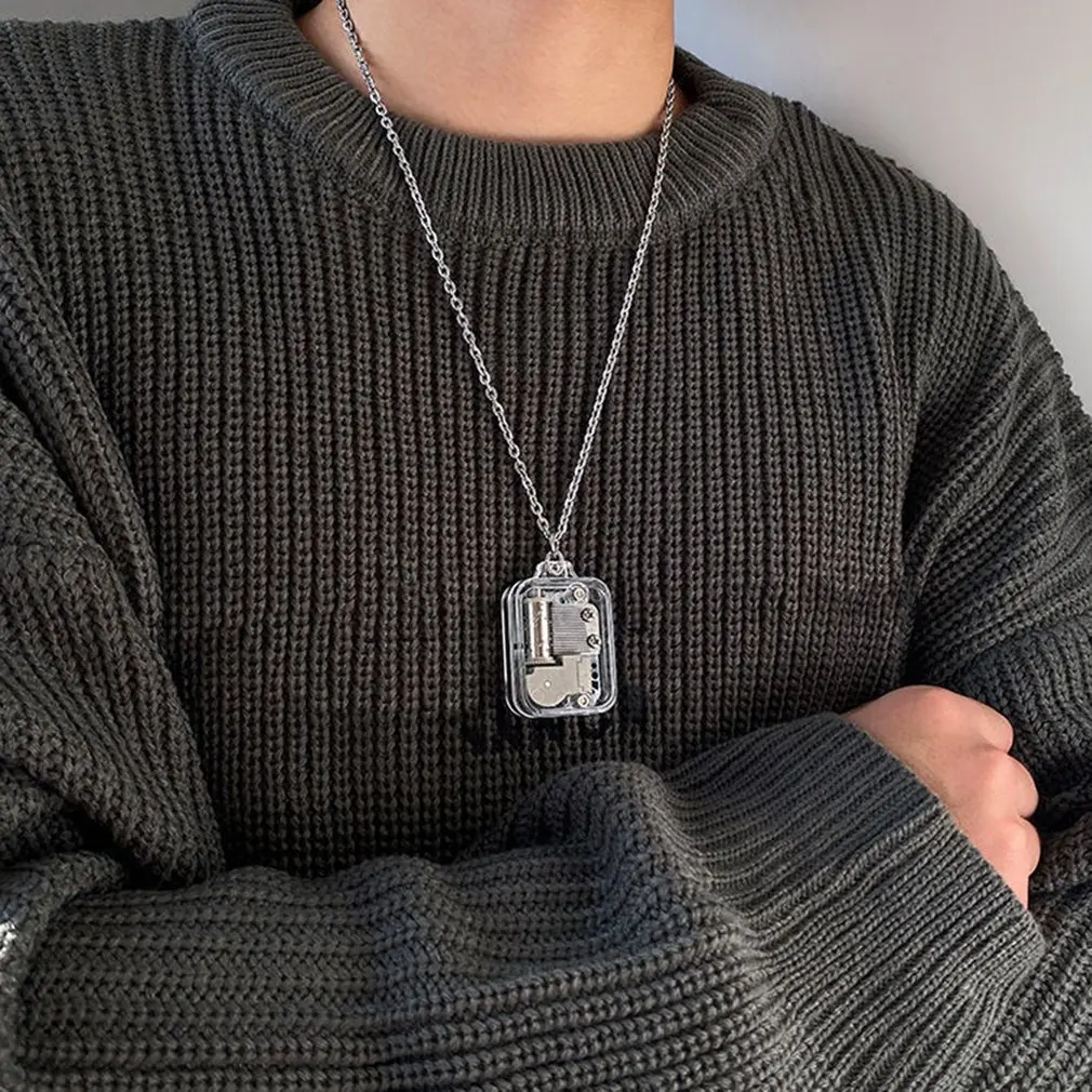 

Kids 18 Tones DIY Music Box Movement Keychain Toys Kids Handy Crank Musical Instrument Toys For Birthday Gifts