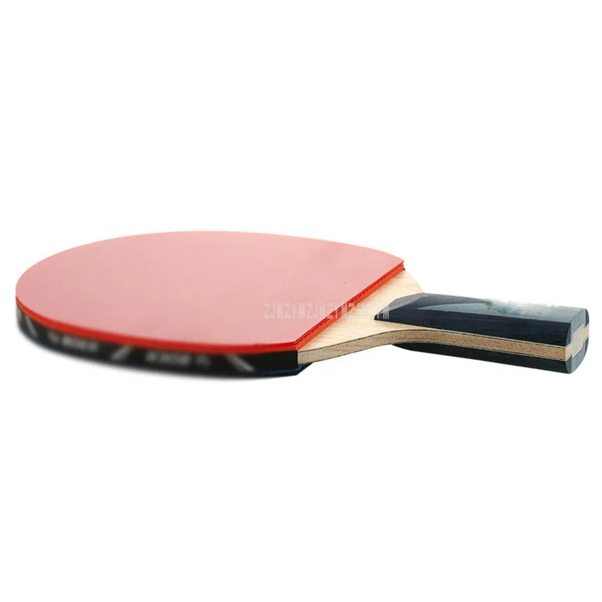 

Professional Table Tennis Racket Carbon Fiber Ping Pong Rackets Single Short/Long Handle Grip Paddle Indoor Sports Training Tool