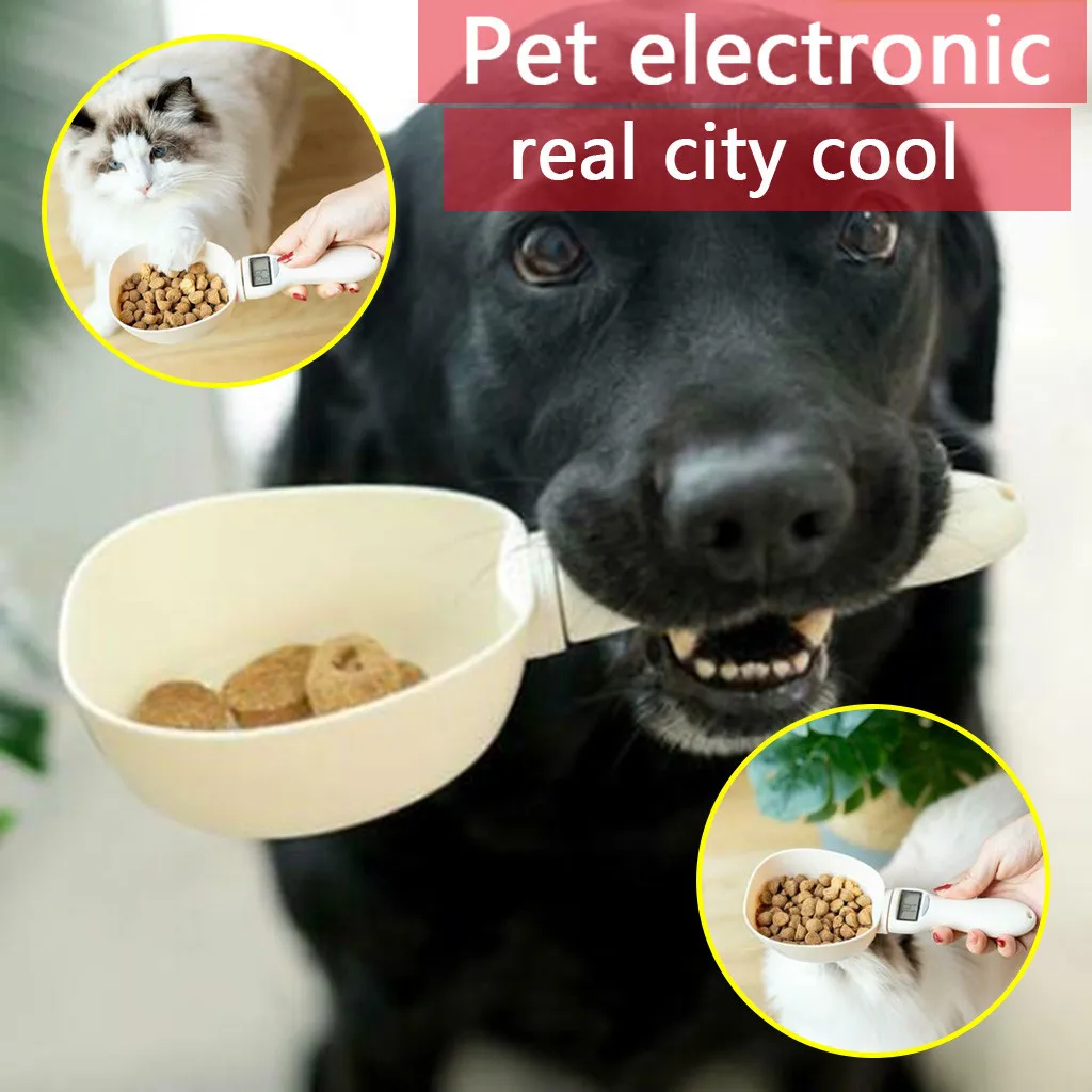 Фото Мерная Ложка и чашка для домашних животных миска кормления собак кошек кухонная