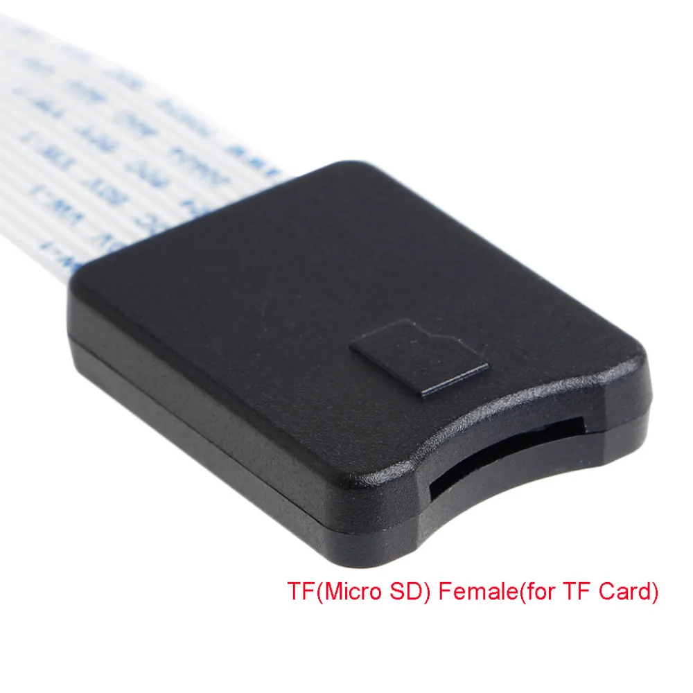 1 предмет Новинка 48 см/60 см TF кабель-переходник папа-micro SD карты женский гибкая