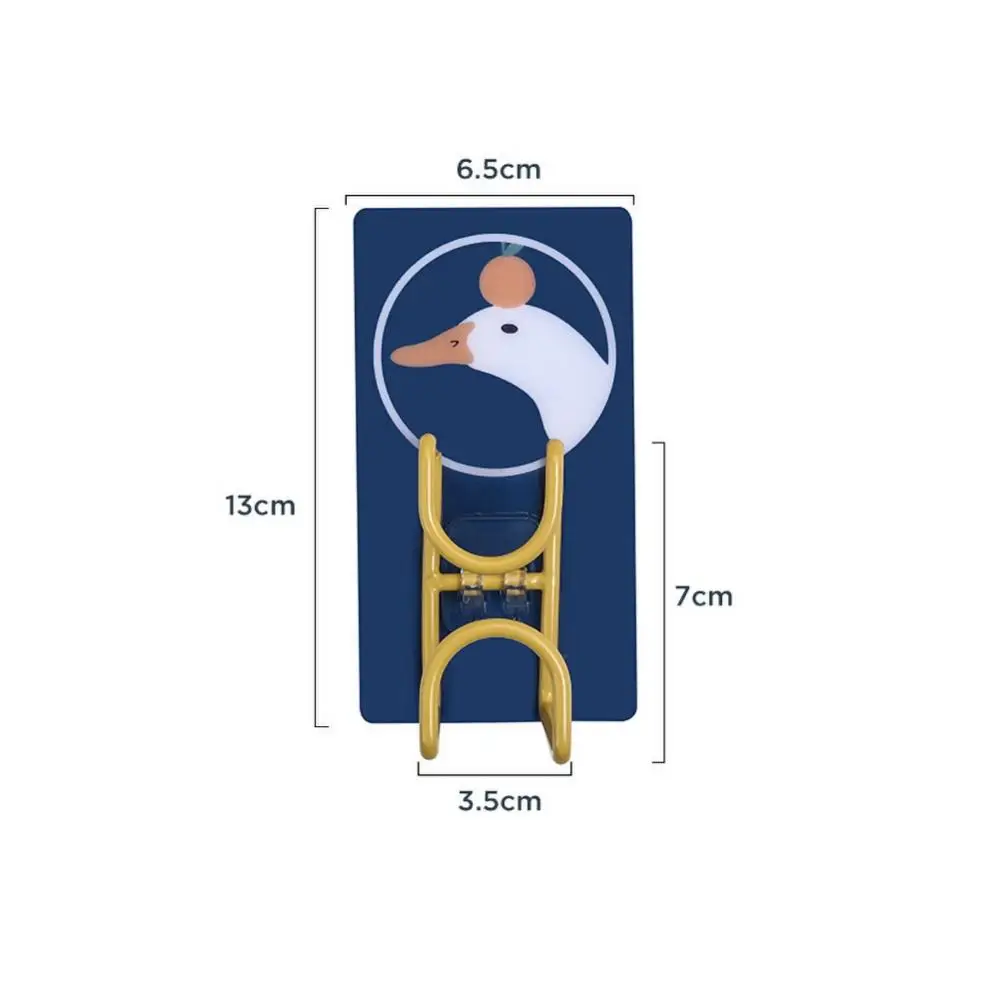 

Self-adhesive hook metal cartoon-shaped storage rack for bathroom hanging doors, clothes towel rack, kitchen key hooks on the wa