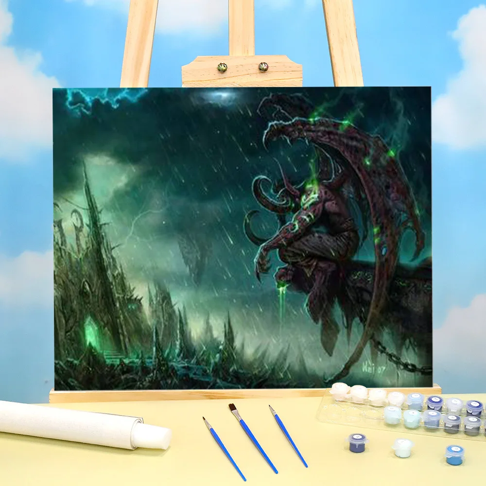 

Картина по номерам «World Of Warcraft», 40 х50 см