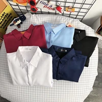 2021 autumn and winter plush long sleeve shirt mens solid color business casual korean slim fit thickened warm shirt