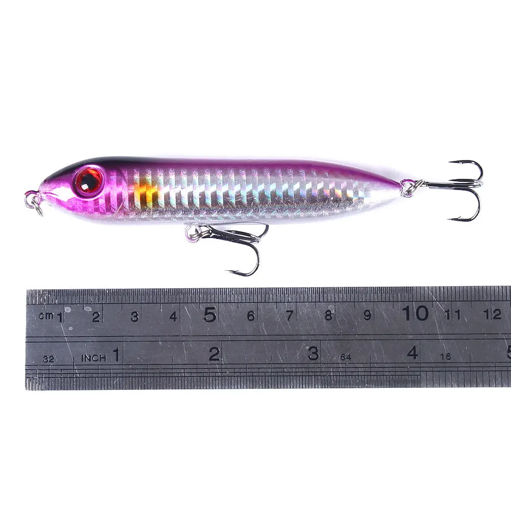 5 шт. Topwater приманки карандаши плавающая рыболовная наживка Блесна Высота каблука