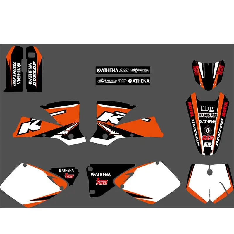 Наклейки для велосипеда-внедорожника SX графика мотоцикла KTM 2001 2002 - купить по