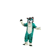 fox wolf dog mascot costume fursuit walking cartoon doll customization