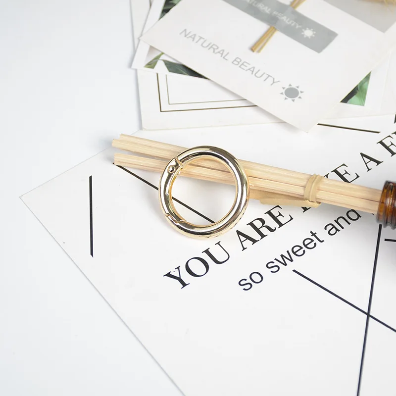 

Spring Split Ring Keyring Wholesale Chain Keychain Car Pendant Creative Single Diy Practical