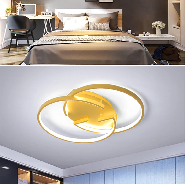 Chandelierrec AC90-260V потолочные люстры светильники Современные светодиодные люстры Гостиная Спальня низкие потолки канделябро
