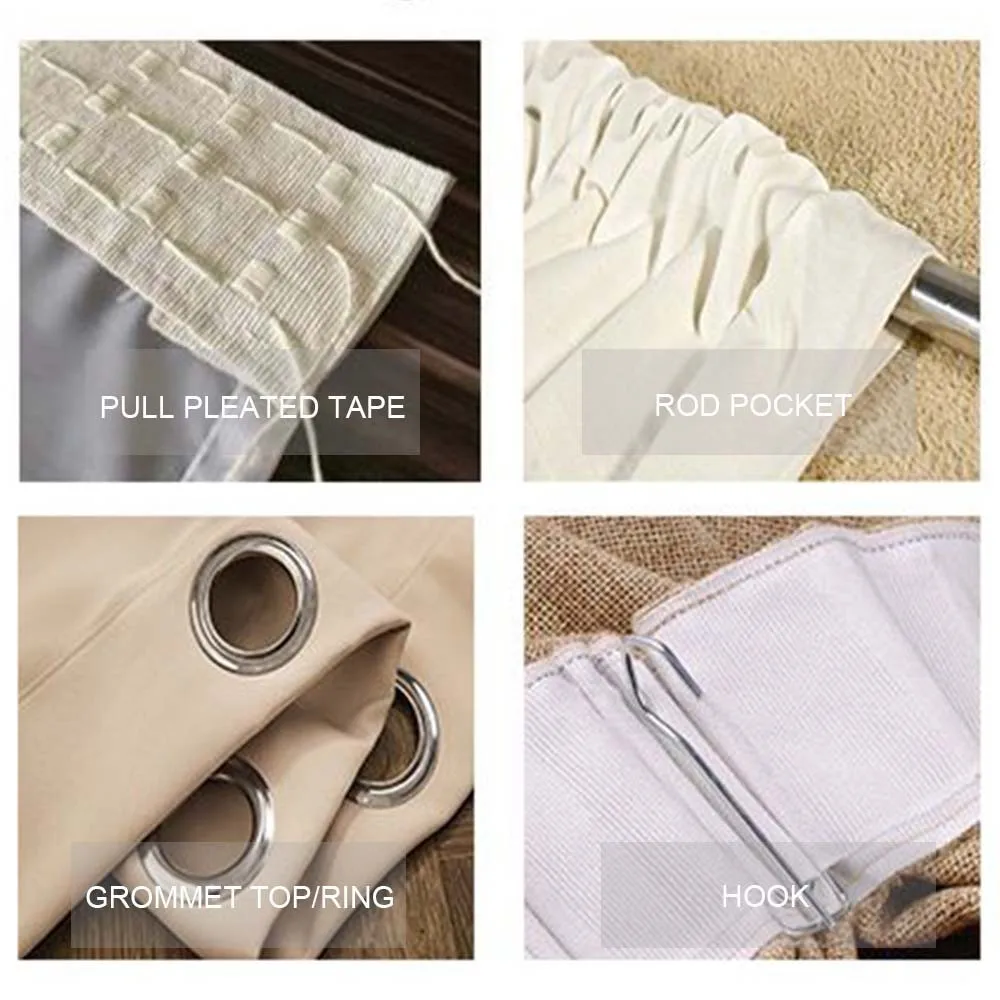 

Jacquard Flower Window Curtains for Living Room Bedroom Home Decor Solid White Lace Yarn Drapes for Kitchen Balcony