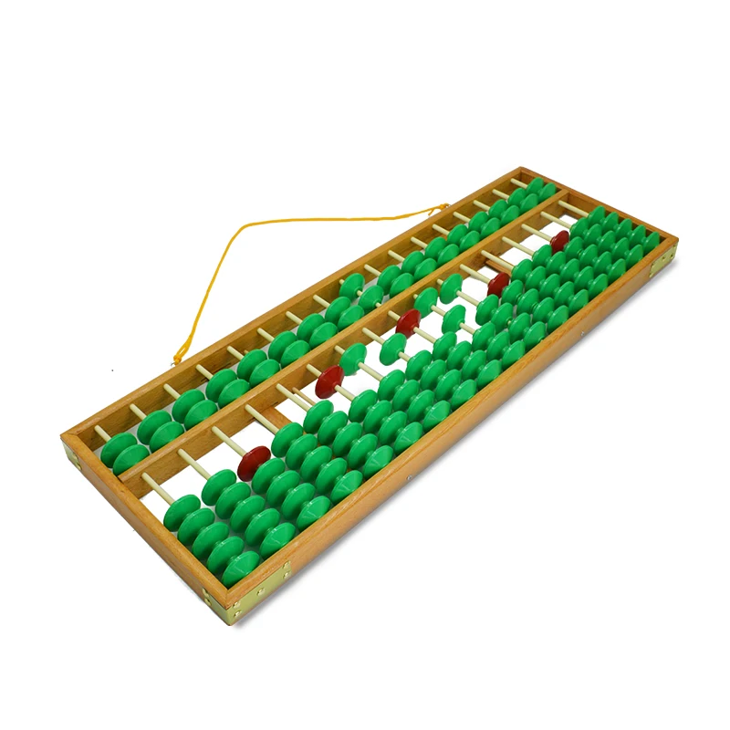Деревянный большого размера NON SLIP abacus для учительского инструмента по математике
