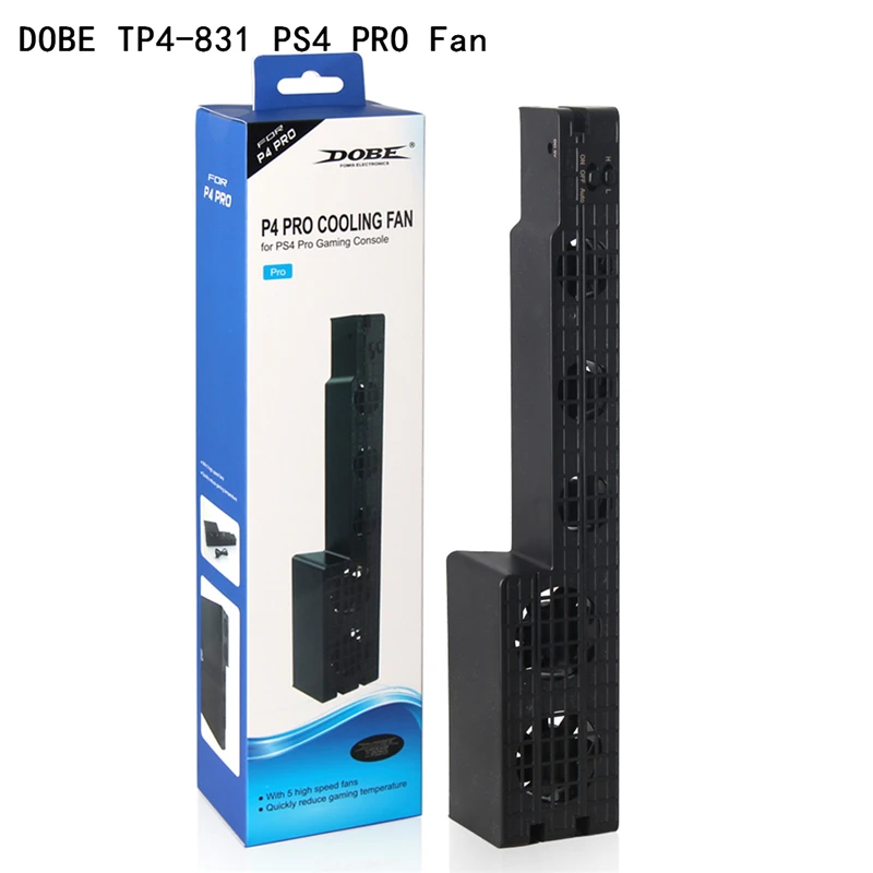 Подставка охлаждающая для Dobe PS4 Slim охладитель консоли Sony Playstation 4 Pro с умным