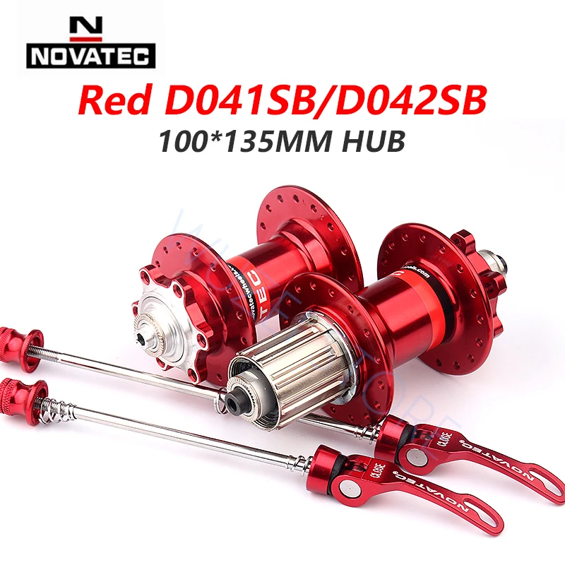 Novatec D041SB D042SB ступица для шоссейного велосипеда MTB дисковая карта тормозной