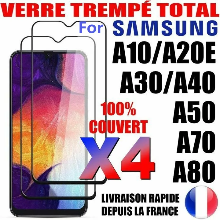 

Ecran protective film toughened glass for Samsung A10 a20e a40 A50 A70 all glass