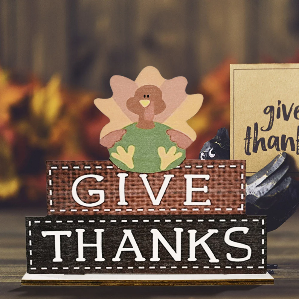 

4 Pcs Wooden Letter Adornments Decorative Alphabet Ornaments Photo Props