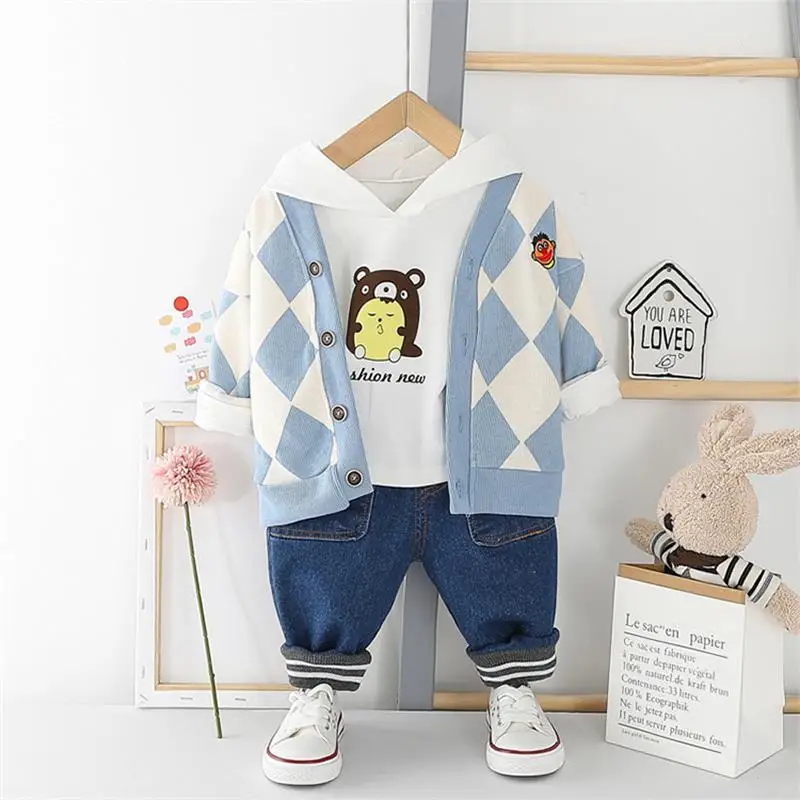 2020 весенние комплекты одежды для маленьких мальчиков клетчатые пальто футболка