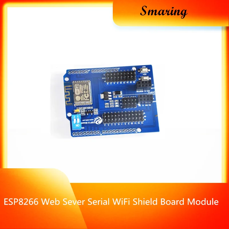 Детская плата ESP8266 для Arduino Uno R3 модуль серии Wi-Fi прозрачная с беспроводной