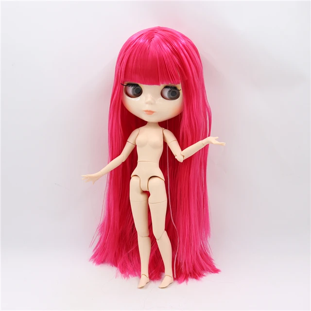 ICY factory шарнирная кукла blyth toy joint body белая кожа блестящее лицо кукла 1/6 30 см подарок для девочки на продажу специальное предложение - Цвет: only doll
