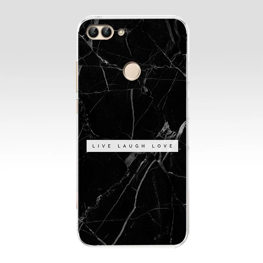 for huawei p smart case tpu soft silicone transparent back cover phone case huawei psmart 2018 2019 cover fig lx1 enjoy 7s case free global shipping