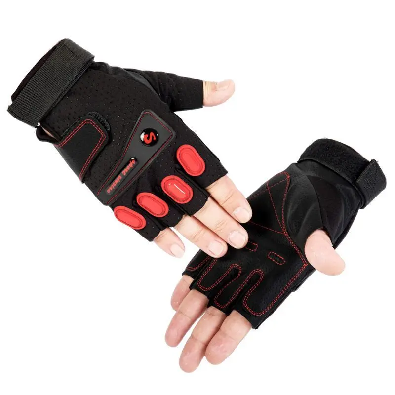 

New Men Women Gloves Outdoor Sports Fitness Half-finger Cycling Gloves Non-slip Wear-resistant Shock-absorbing Protective Gloves