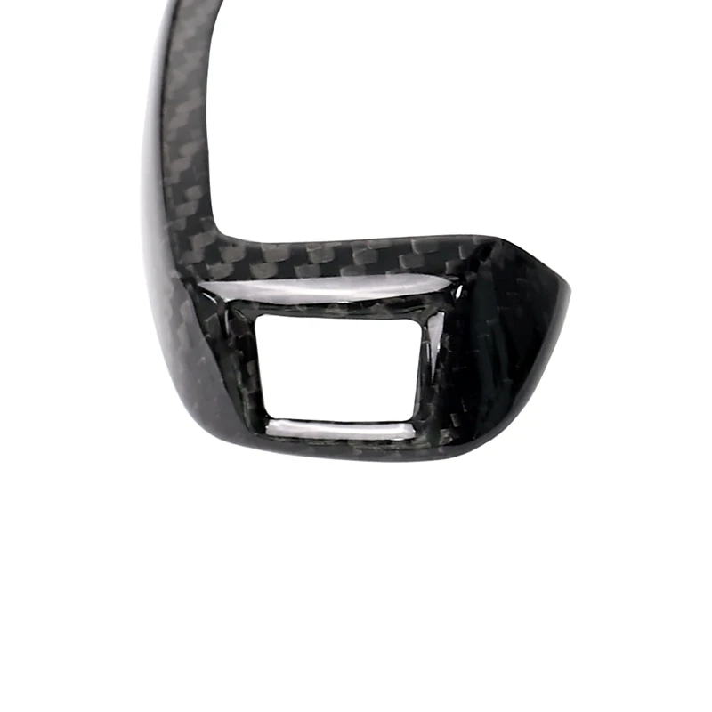 

For-BMW X3 X4 X5 X6 F20 F30 F31 F34 Carbon Fiber Car Interior Gear Shift Knob Cover Decoration Auto Gear Head Cover Trim