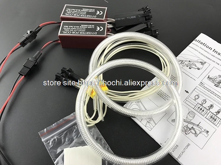 HochiTech отличный CCFL ангельские глазки комплект ультра яркая фара освещение для Volvo XC90 2010 2011 2012 2013