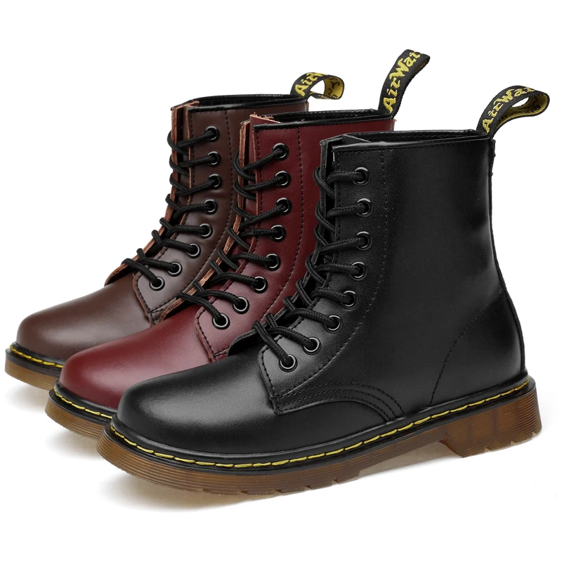 

Women's Sports Shoes Adult Casual Shoes Outdoor Outdoor British Style Short Boots with Round Head Men and Women The Same Style