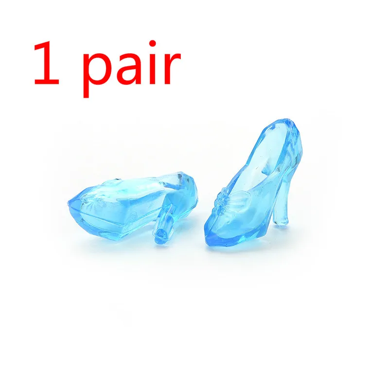 Shoes 2 шт./компл. 20*6 см куклы ручной работы одеяло «хвост русалки» платье вечерние платье юбка Модная Одежда для куклы детские игрушки - Цвет: Shoes