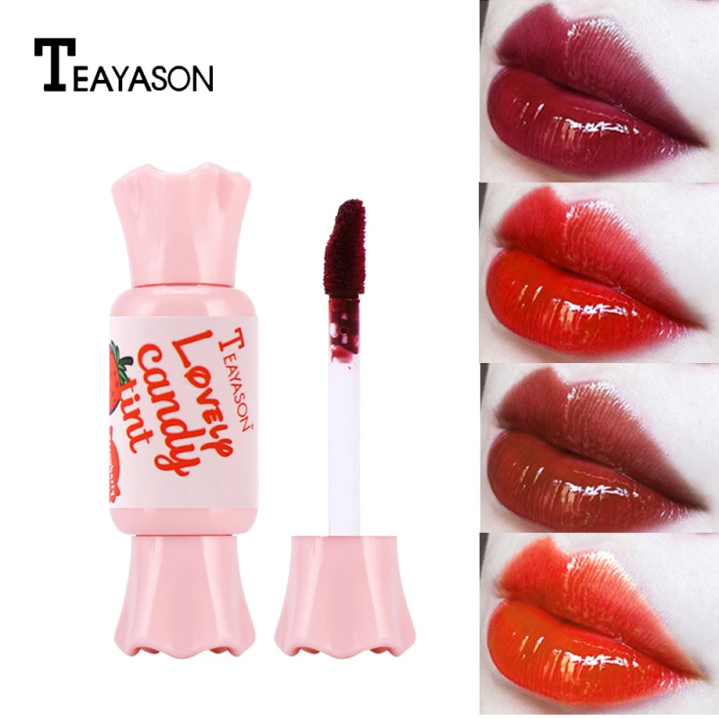 

Candy Lip Gloss 6 Colors Moisturizing Long Lasting Waterproof Liquid Lipstick Easy To Wear Christmas Lip Balm Maquiagem TSLM1