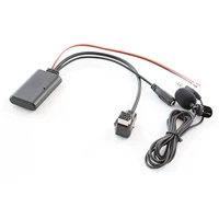 car aux cable wireless microphone hands free adapter for pioneer ip bus for smartphone bluetooth