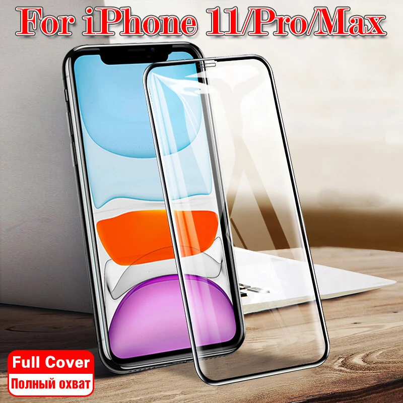 Мягкое закаленное стекло для iphone 11 Pro Max Защитная пленка экрана 12 Mini Max|Защитные