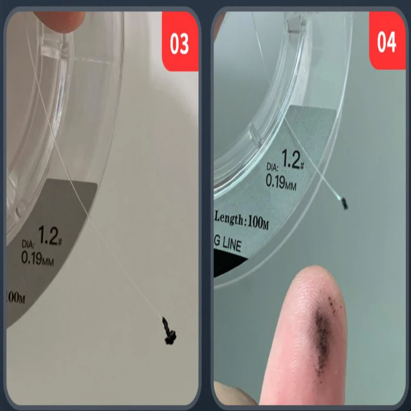 100% фторуглеродная рыболовная леска однонитевая углеволоконная для поводка