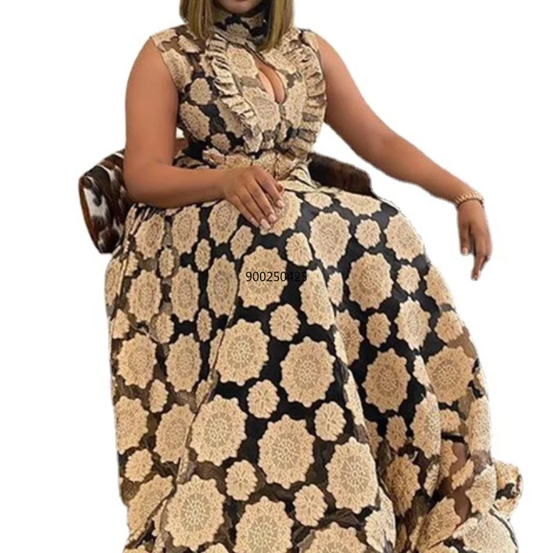 Африканские платья без рукавов для женщин Новая африканская одежда Дашики