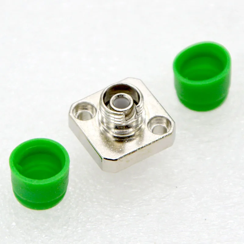 GONGFENG 100PCS New Optical Fiber Adapter Connector FC/PC/APC Square Integrated Zinc Alloy Transfer Flange Coupler Wholesale |