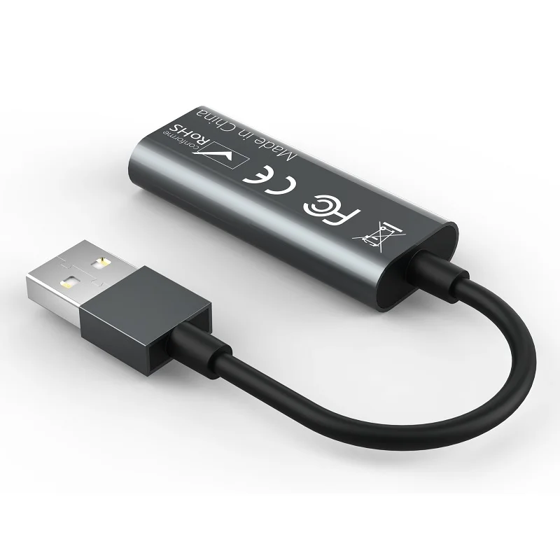 60fps портативный HD USB 3 0 к HDMI 1080P монитор видео захвата карты для компьютера|Кабели