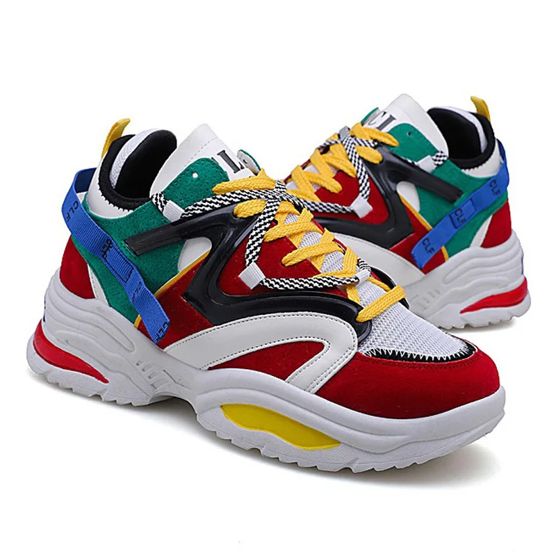 Женские кроссовки на вулканизированной подошве повседневные платформе криперы