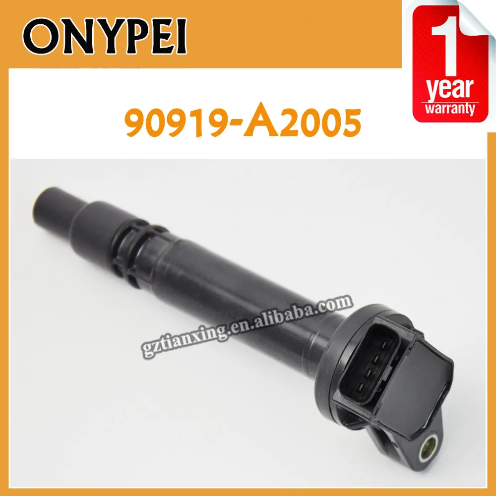 90919 A2005 OEM Катушка зажигания для Toyota Land Cruiser RAV4 Tundra Lexus Scion tC 90919A2005|coil|coil toyotacoil ignition |