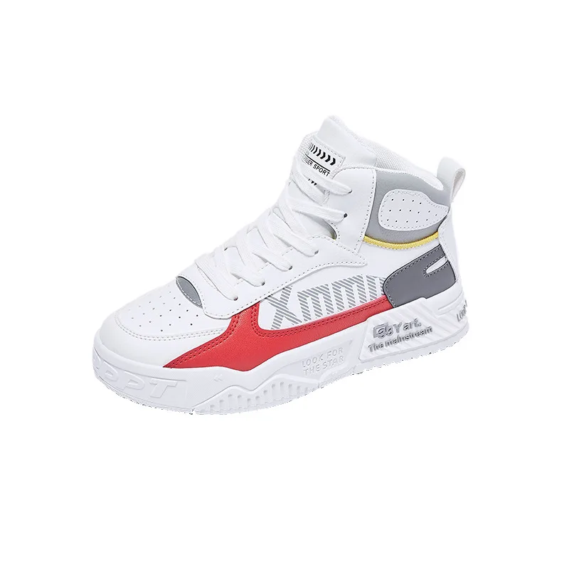 Fall 2021 new ins based high tide to help small white shoes female han edition student leisure running sneakers T629