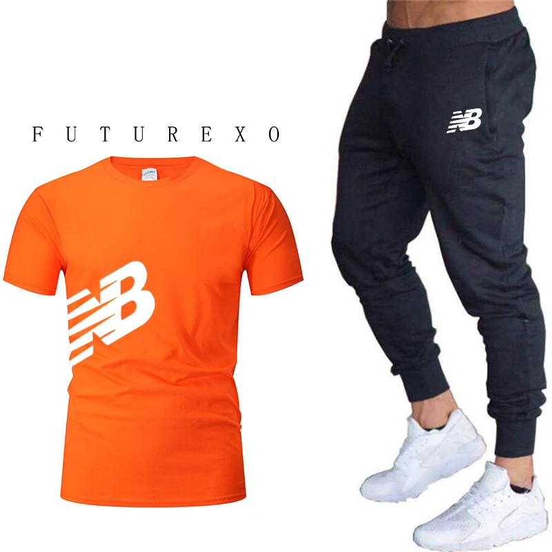 Новинка 2021 Мужская брендовая Спортивная одежда для бега летняя спортивная