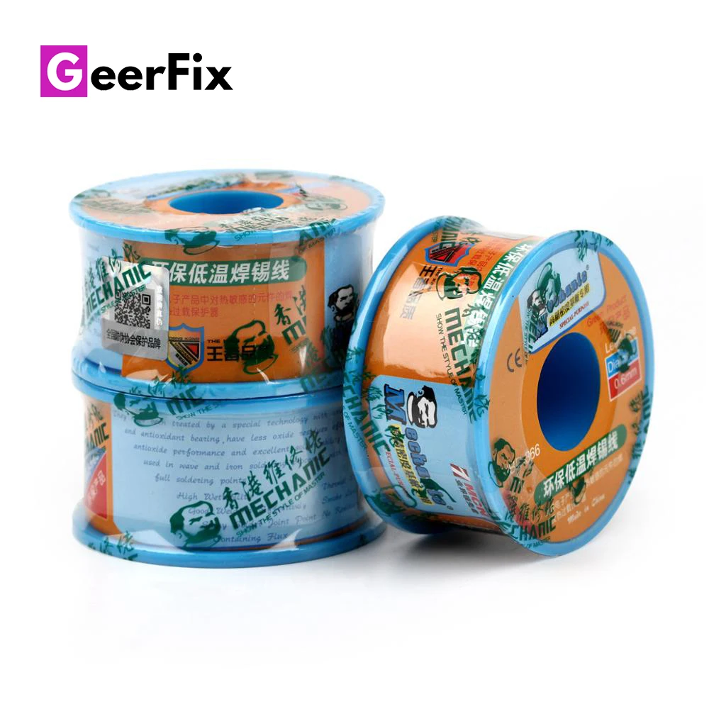 Припой в виде провода без свинца MECHANIC 100g сварочный флюс Flywire с температурой